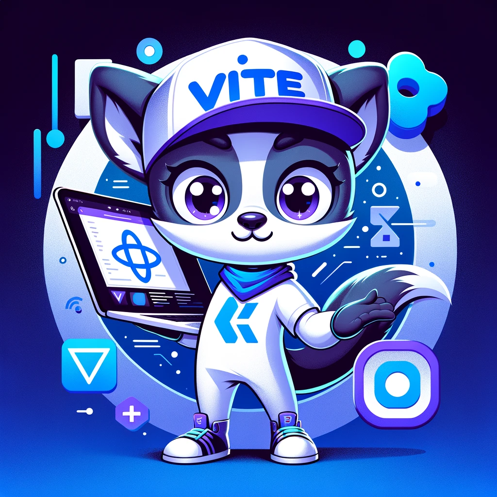 Vite + React Mascot